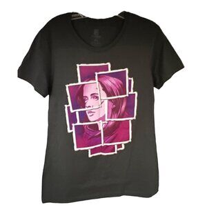 TeeFury Womens Juniors Dark Gray Graphic T-Shirt 2XL Novelty Stretch Cotton New